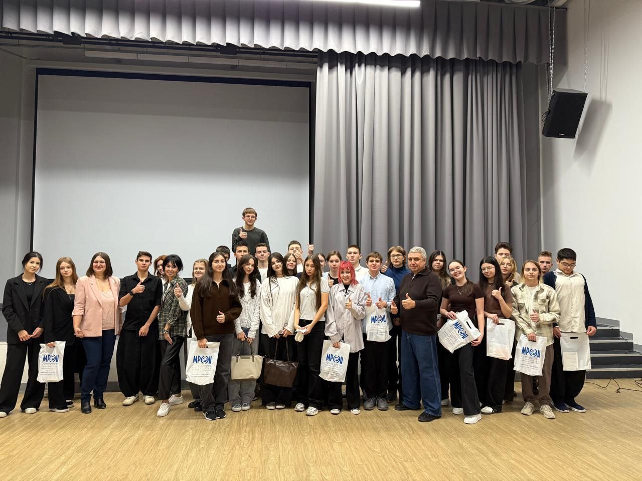 Профориентационная встреча со старшеклассниками